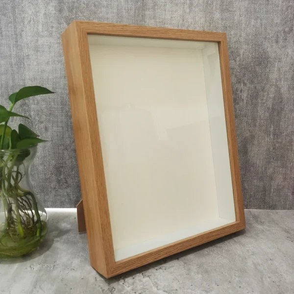 Shadow Box Depth 3cm Wooden Photo Frame For Displaying Three-Dimensional Works Nordic DIY Wood Picture Frame Photo Decor - Image 9