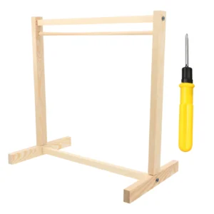 Clothes Hanger Wooden Holder Home Accessories Decorations Rack Child Toy House