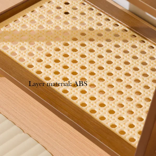 2 Layer Bamboo Storage Rack for Kitchen Spice Caddy Shelf Desktop Cabinet Organizer Display Rack Coffee Bar Counter Shelf - Image 6