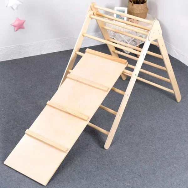 Other Educational Toys slides playground outdoor gym wooden children indoor frame kids montessori climbing - Image 6