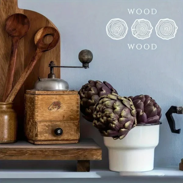 Retro Wooden Bathroom Tray Vanity Hands Soap Scented Candle Storage Holder Kitchen Seasoning Tray Home Decoration For Lr Bth etc - Image 4