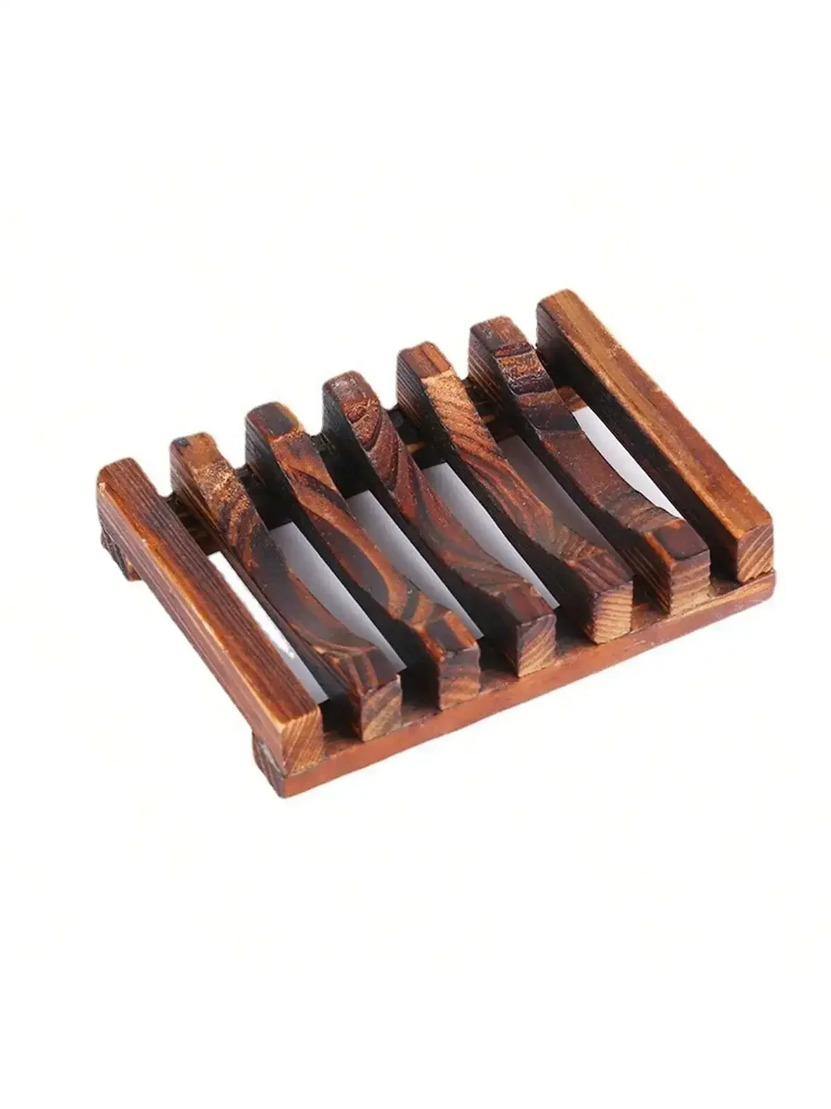 Soap Box Natural Bamboo Dishes Bath Soap Holder Bamboo Case Tray Wooden Prevent Mildew Drain Box Bathroom Washroom Tools - Image 7