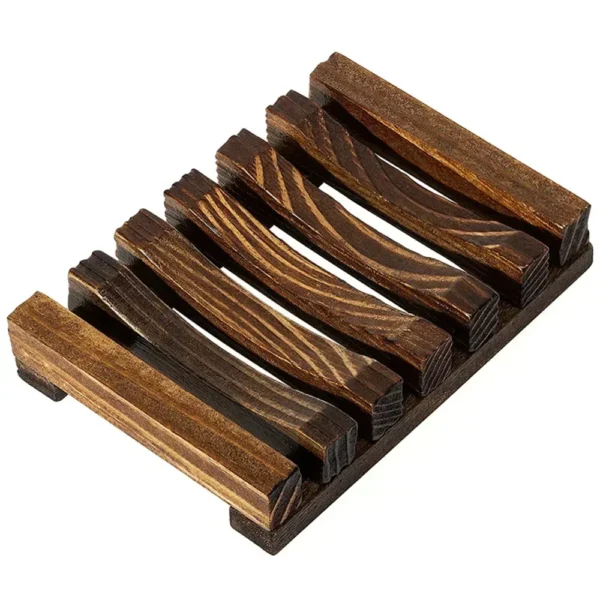2025  Natural Bamboo Soap Box Dishes Bath Soap Holder Bamboo Case Tray Wooden Prevent Mildew Drain Box Bathroom Washroom Tools - Image 11