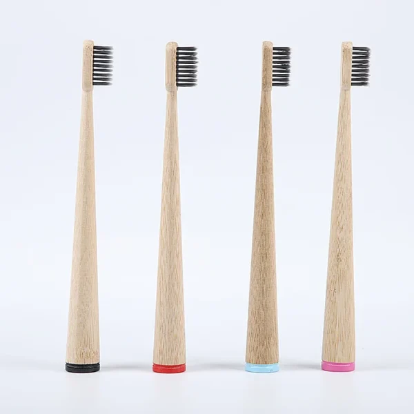 Bamboo Toothbrush Holder For Bathroom Toothbrush Cup With Drainage Quick Drying Bathroom Cup Toothpaste Holder Degradable Cup - Image 9