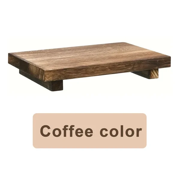 Retro Wooden Bathroom Tray Vanity Hands Soap Scented Candle Storage Holder Kitchen Seasoning Tray Home Decoration For Lr Bth etc - Image 9
