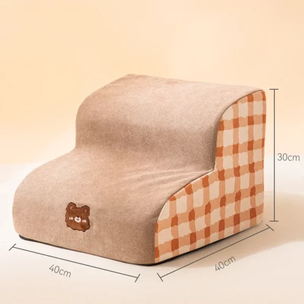 Pet Stairs Removable Non Slip Dog Bed Steps Washable Ladder Mats for Elderly Small Dogs Bedside Sofa Ladders Portable Pet Ramp - Image 16