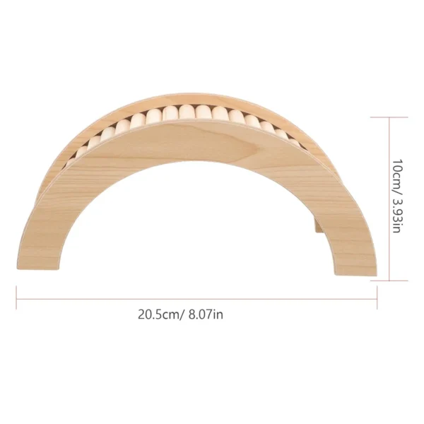 Hamster Toy Bridge Small Pet Climbing Gerbil Toys Arch Guinea Pig Ramp Wooden Hideout Stuff - Image 2