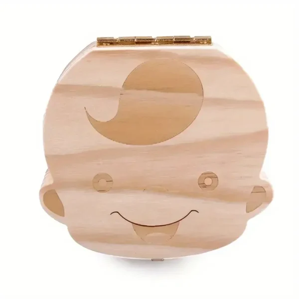 Wooden Baby Teeth Storage Box Teeth Wooden Box Umbilical Cord Tooth Collection Box Infant And Toddler Souvenir Box - Image 8