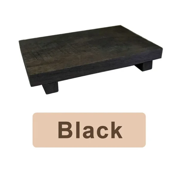 Retro Wooden Bathroom Tray Vanity Hands Soap Scented Candle Storage Holder Kitchen Seasoning Tray Home Decoration For Lr Bth etc - Image 8