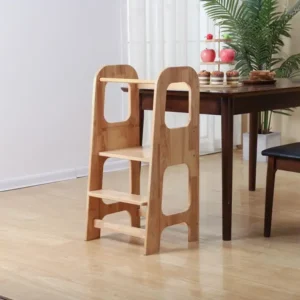 Customized Kids Standing Tower Children Kitchen Step Stool Toddler Wooden Step Stool Kids Toddler Step Stool