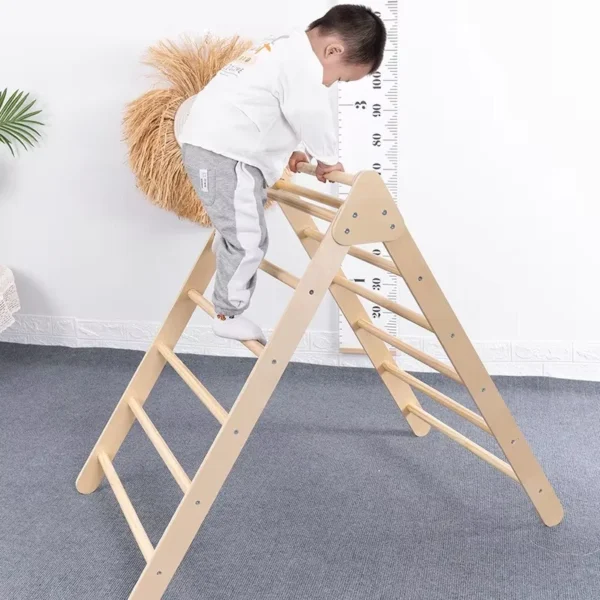 Other Educational Toys slides playground outdoor gym wooden children indoor frame kids montessori climbing - Image 3