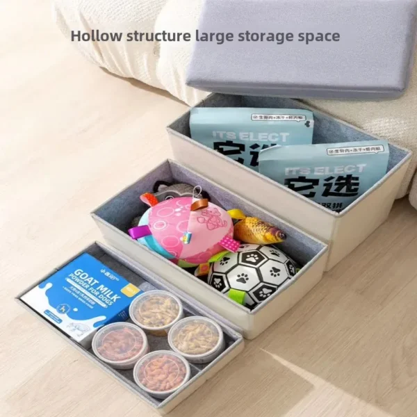 Pet Stairs Removable Non Slip Dog Bed Steps Washable Ladder Mats for Elderly Small Dogs Bedside Sofa Ladders Portable Pet Ramp - Image 3