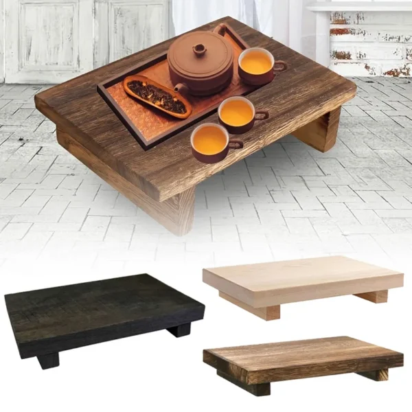 Retro Wooden Bathroom Tray Vanity Hands Soap Scented Candle Storage Holder Kitchen Seasoning Tray Home Decoration For Lr Bth etc - Image 5