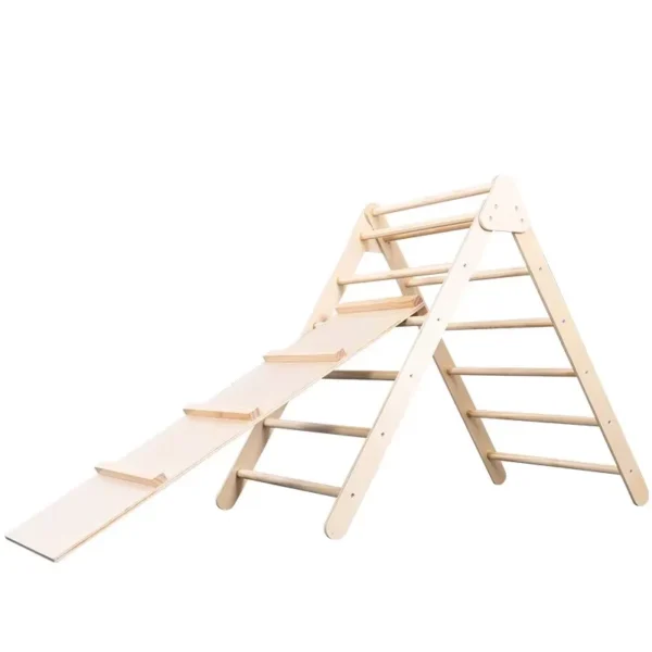 Other Educational Toys slides playground outdoor gym wooden children indoor frame kids montessori climbing - Image 2