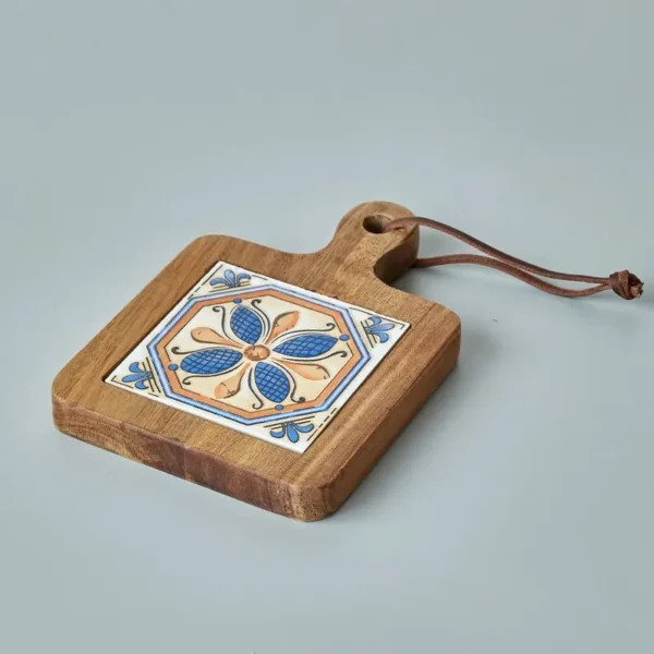 New Home Wood Tiles Pot Mat Anti-Scalding Plate Mat Drink Coasters Wooden Placemats for Hot Tea Pots Non-slip Cup Mat - Image 4