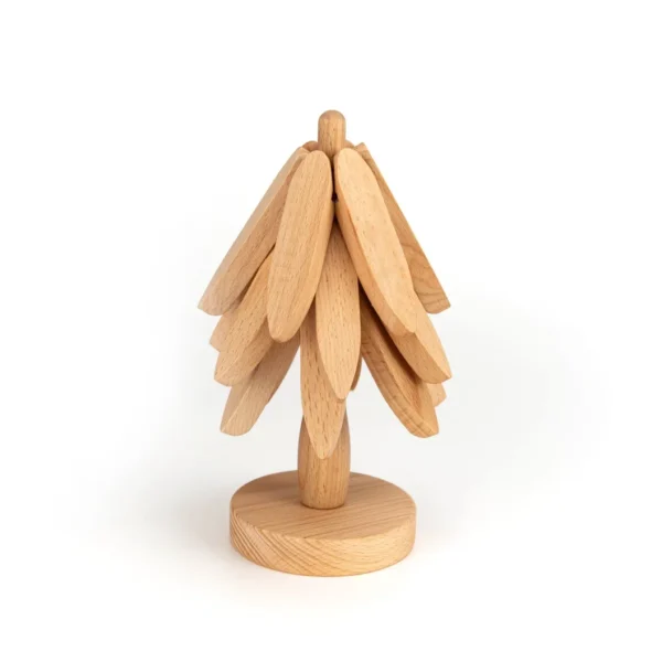 Tree Design Stand Wooden Trivets Decorative Anti Scald Heat Resistant Table Mat Coaster Wood Placemats Pot - Image 8