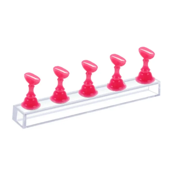5/10Pcs Nail Holder False Nail Tip Practice Stand Wood/Crystal Base Holder Nail Art Display For Art Salon DIY & Practice Tools - Image 10